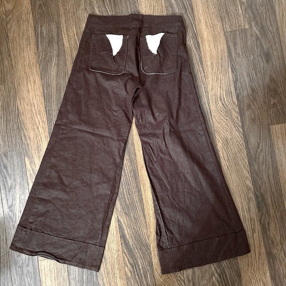 Vintage Dagg and Stacey Cuffed Wide Leg Pants - Picture 3 of 9